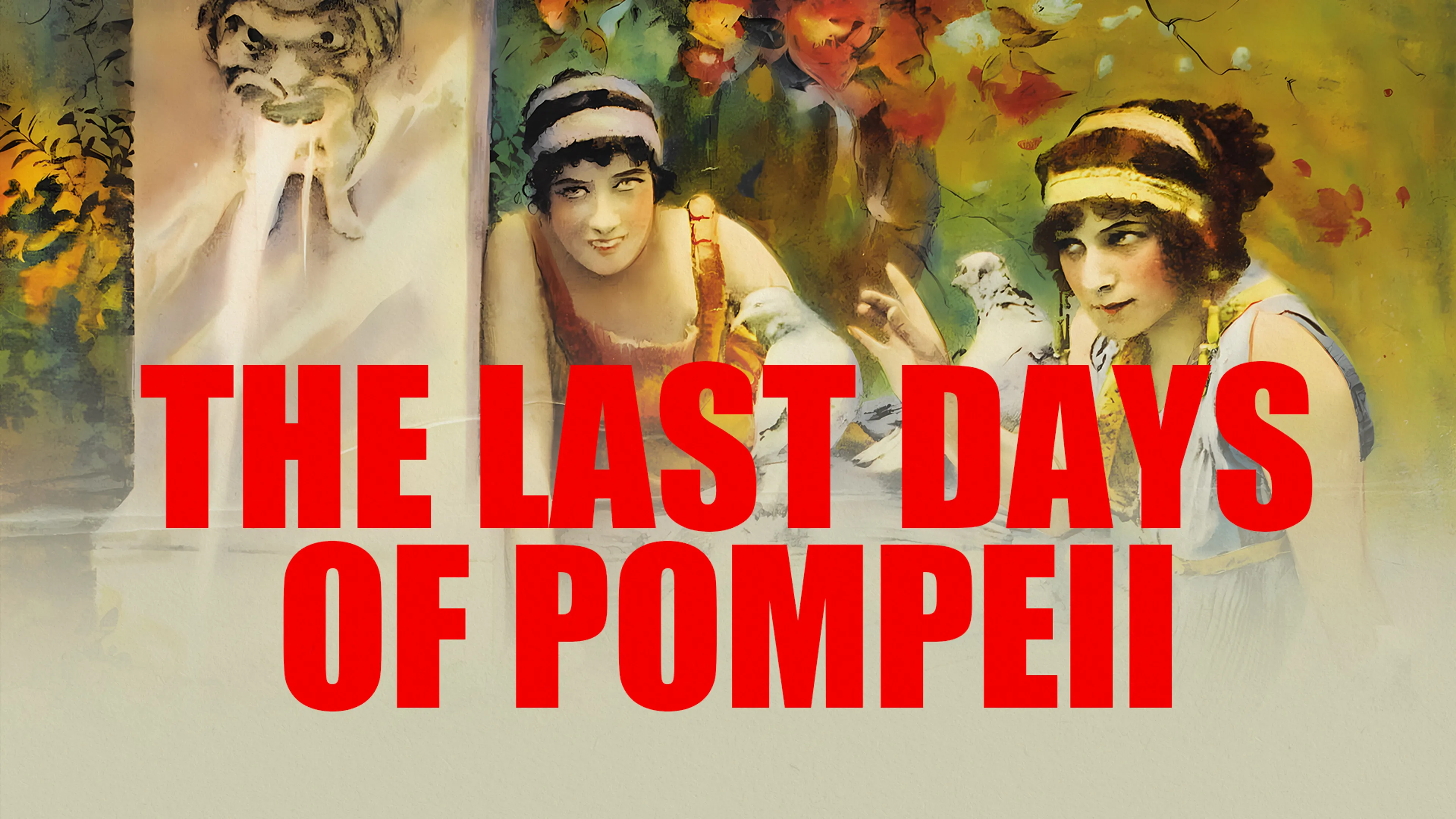 The Last Days of Pompeii poster